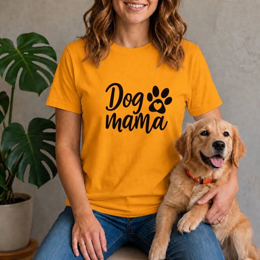 Dog Mama Heart Paw Shirt