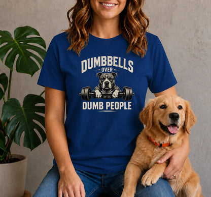 Dumbbells Bulldog Shirt
