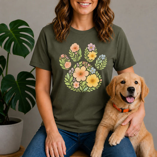 Floral Paw Shirt