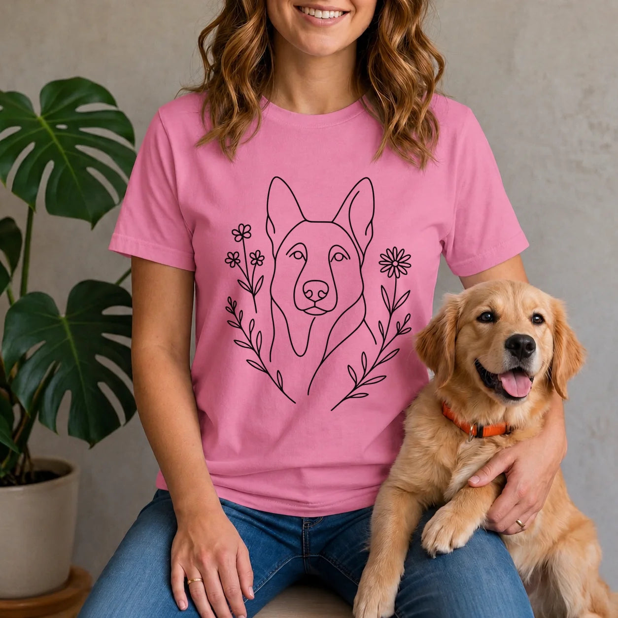 German Shepherd Trace Shirt