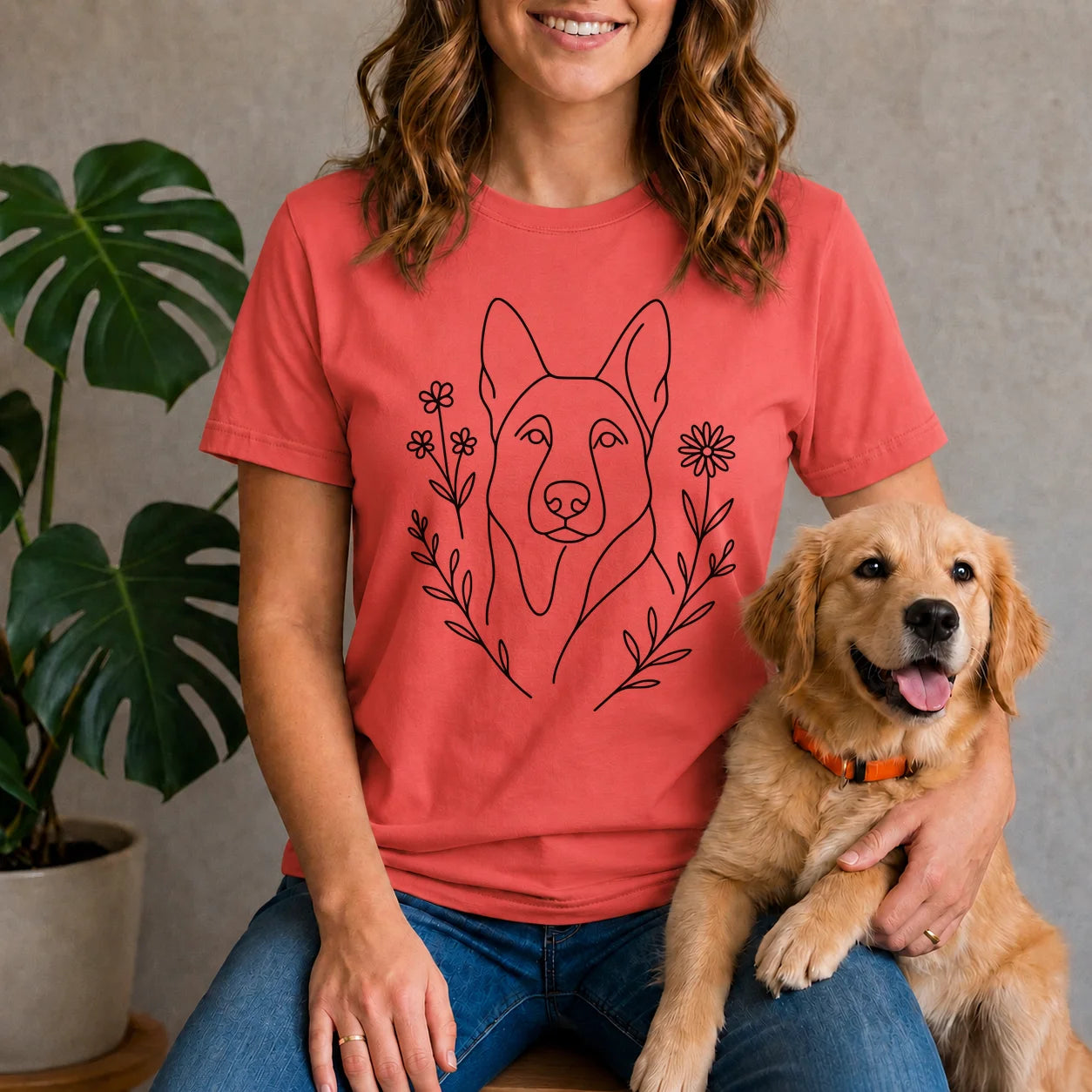 German Shepherd Trace Shirt