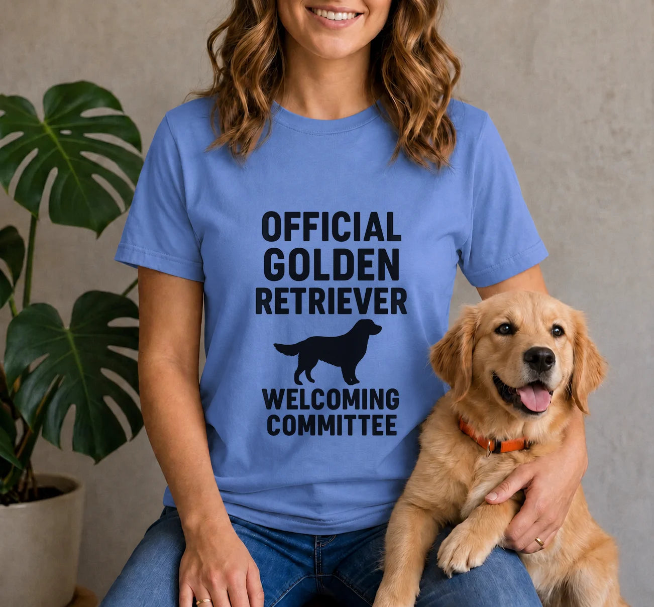 Golden Retriever Welcoming Committee Shirt