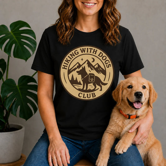 Hiking with dogs club Shirt