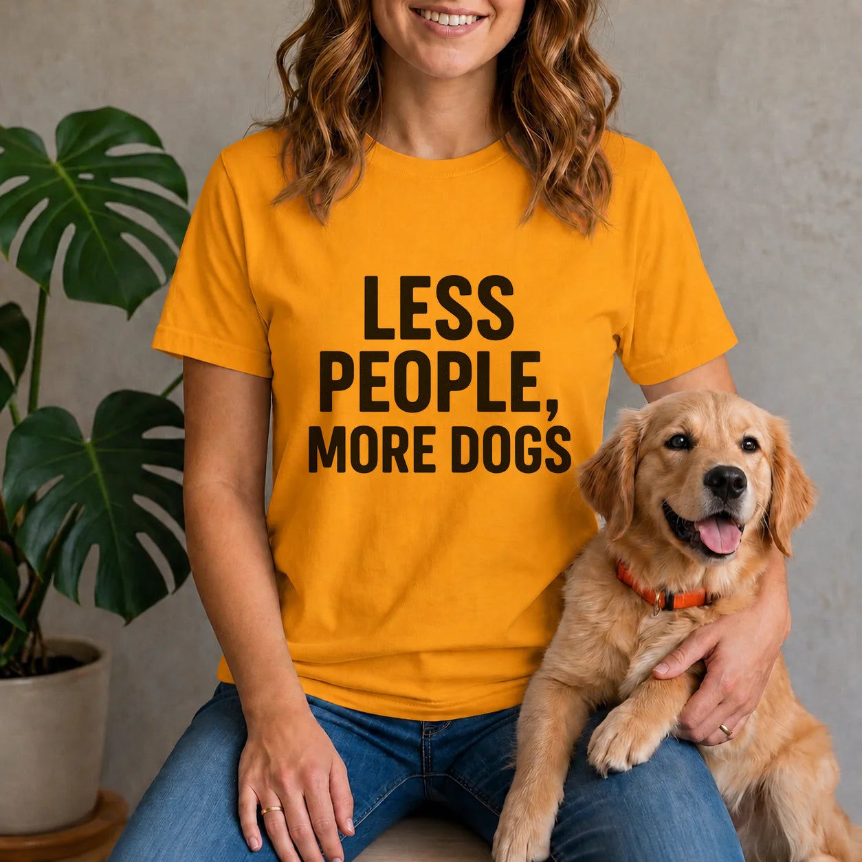 Less People More Dogs Shirt