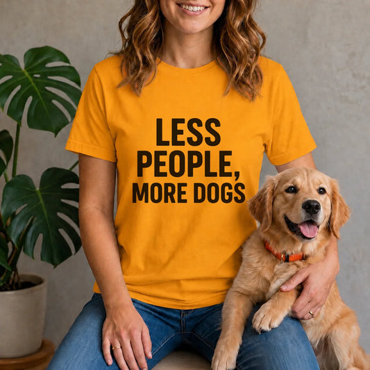 Less People More Dogs Shirt