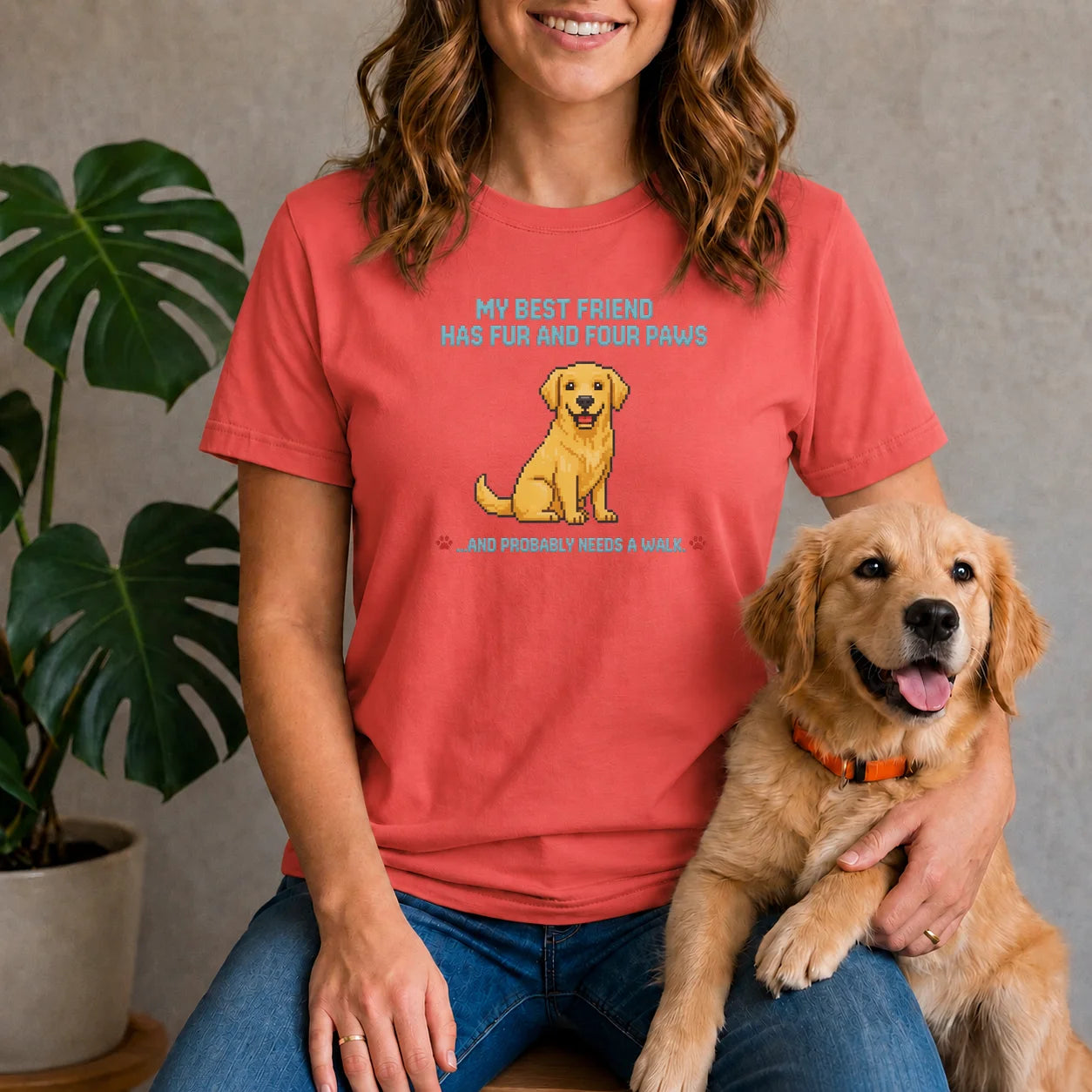 My best friend needs a walk Shirt