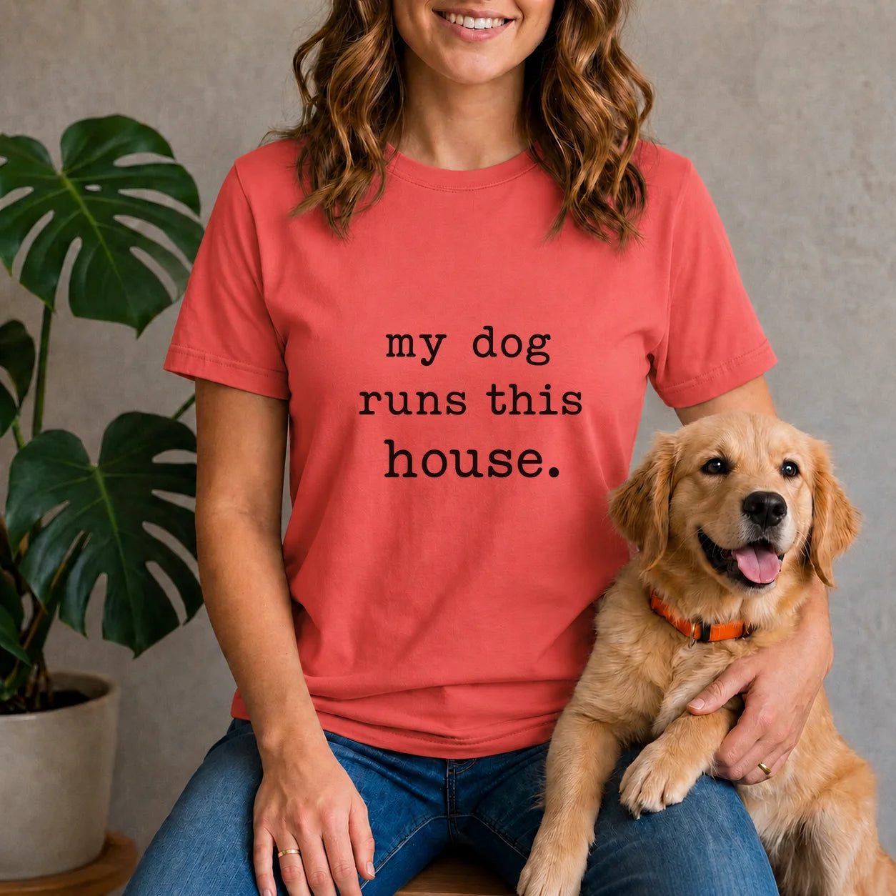 My Dog Runs This House Shirt