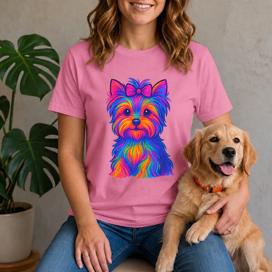 Neon Yorkie Shirt