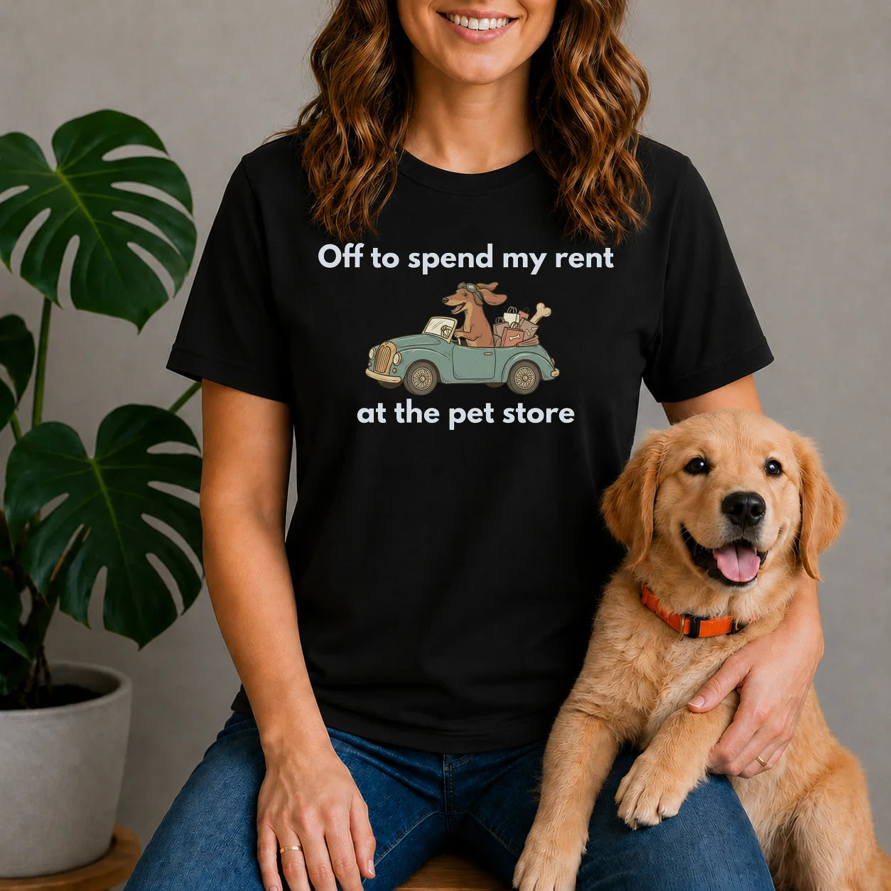 Off to Spend My Rent at the Pet Store Shirt