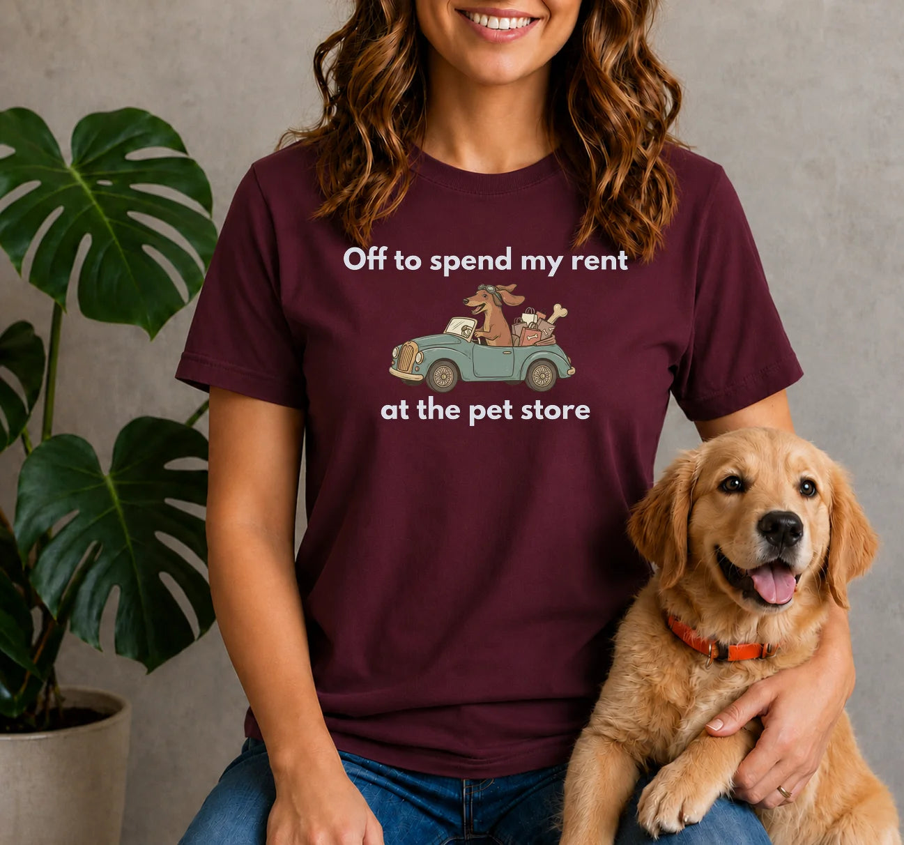 Off to Spend My Rent at the Pet Store Shirt