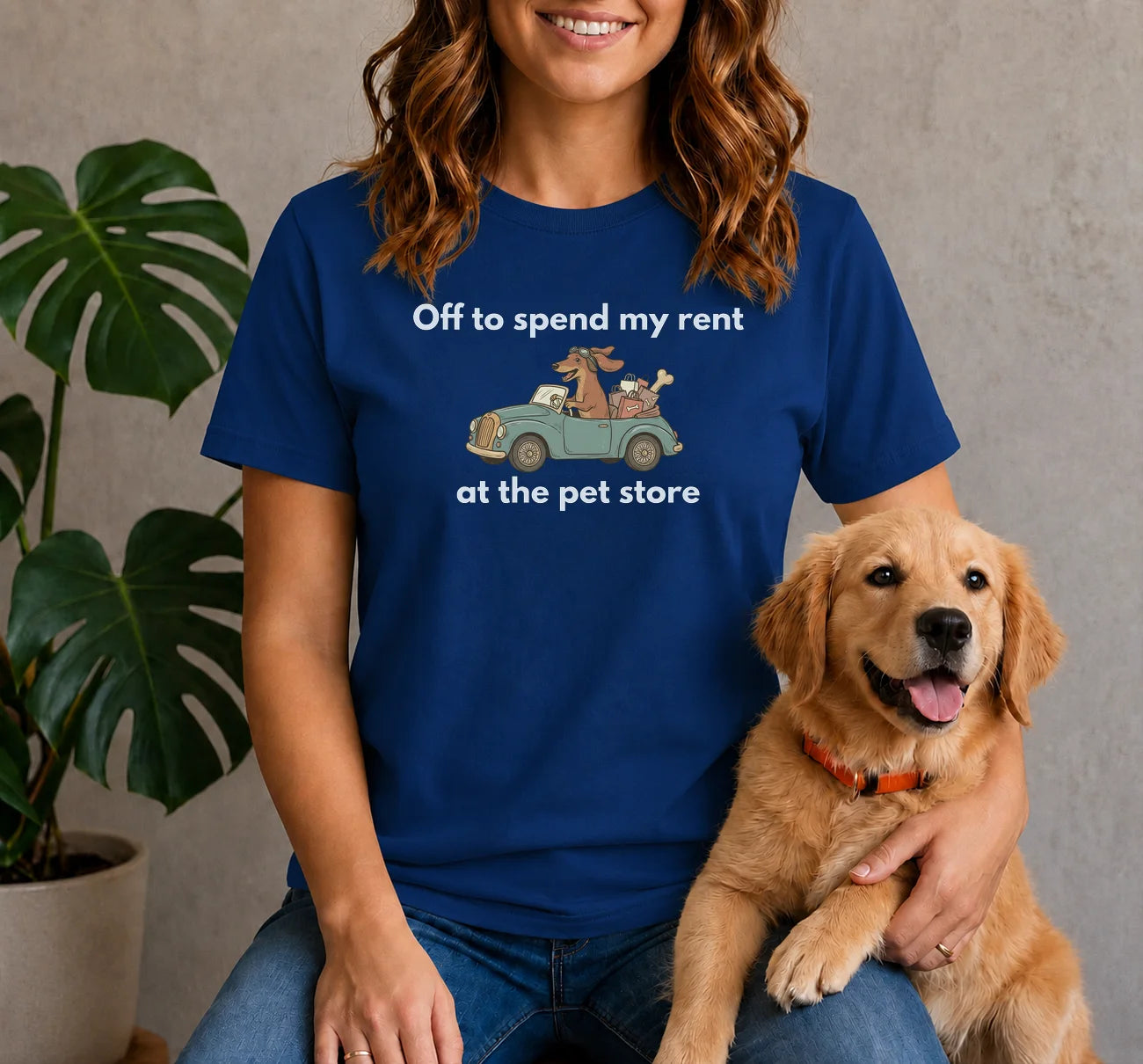 Off to Spend My Rent at the Pet Store Shirt
