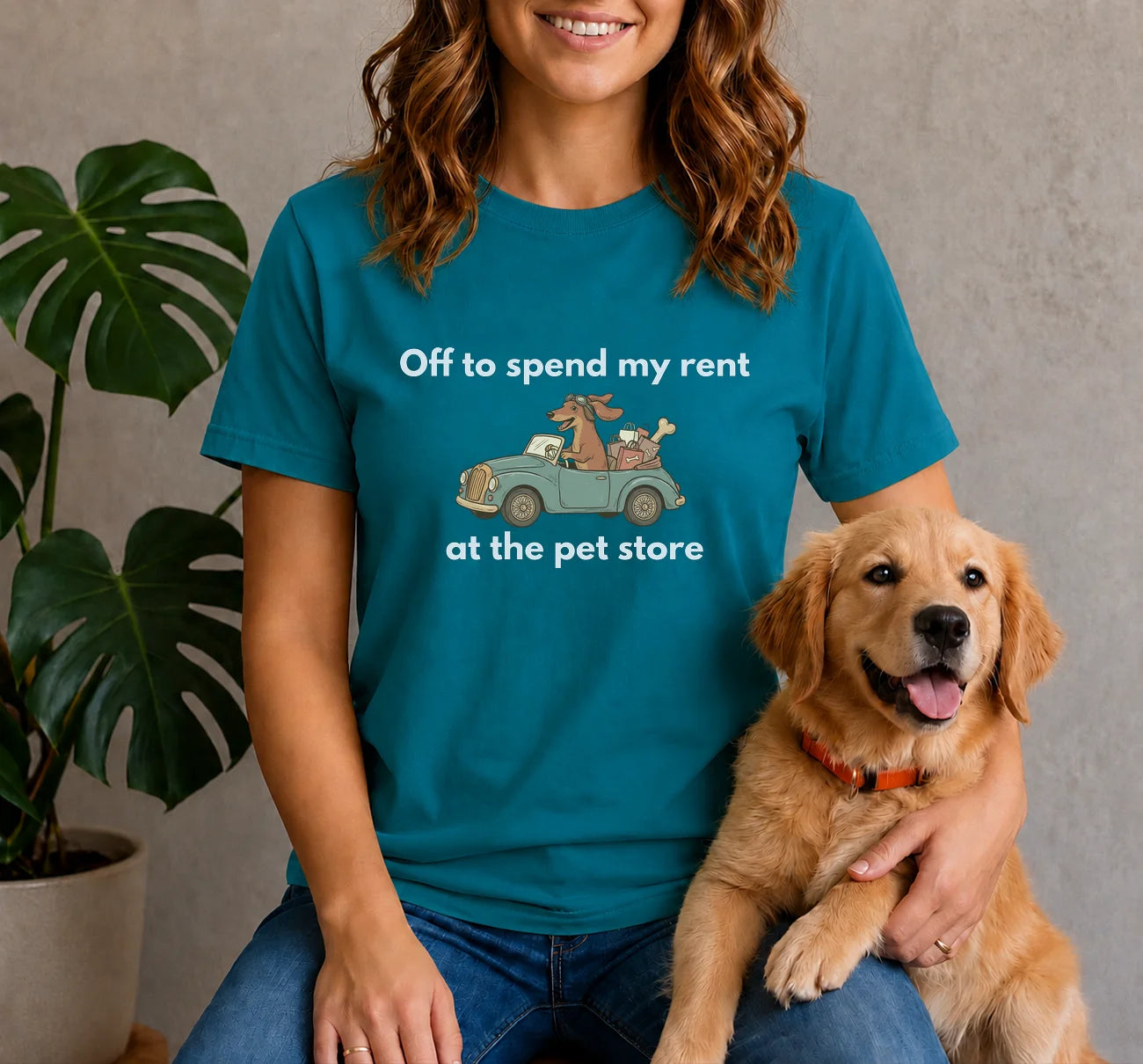 Off to Spend My Rent at the Pet Store Shirt