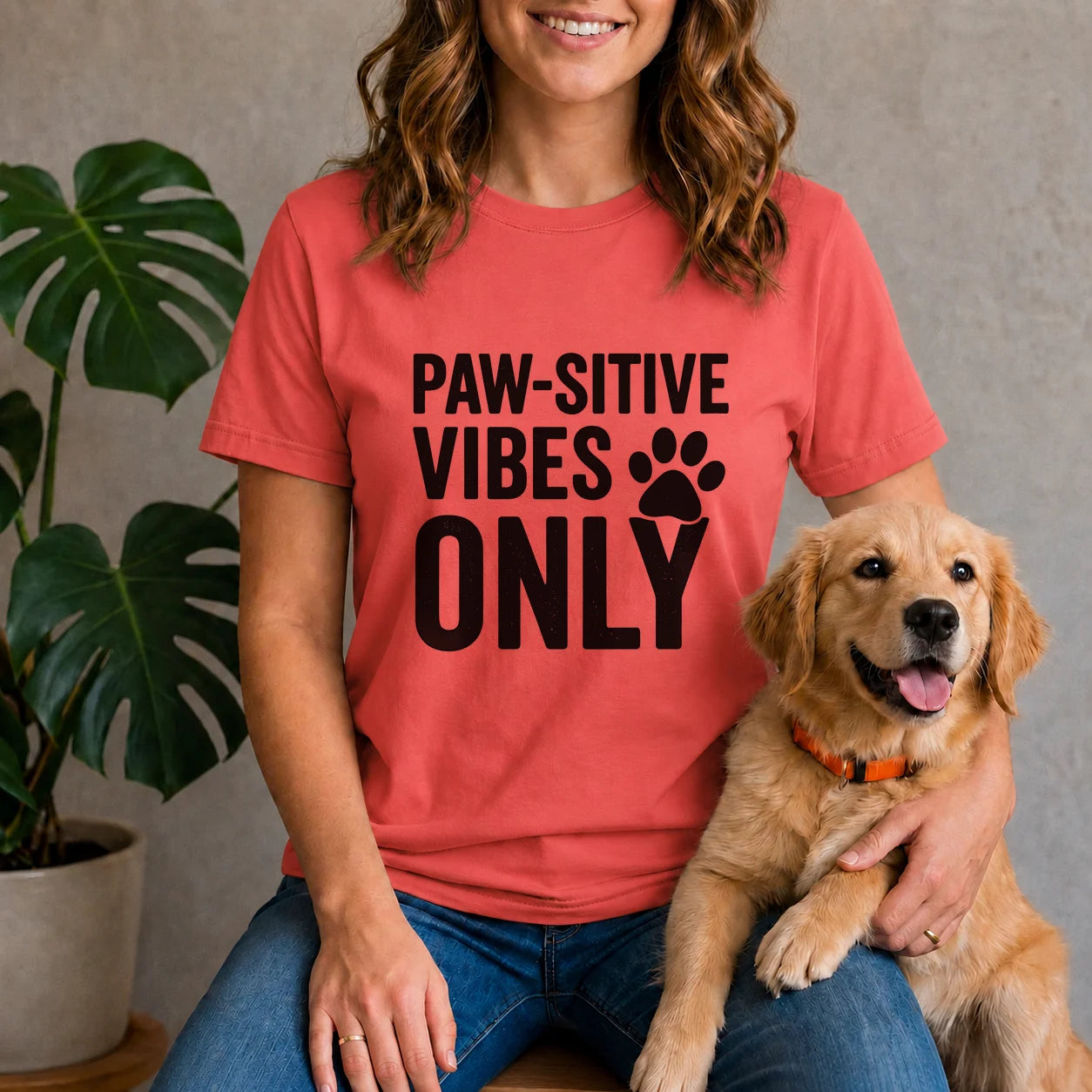 Pawsitive Vibes Only Shirt