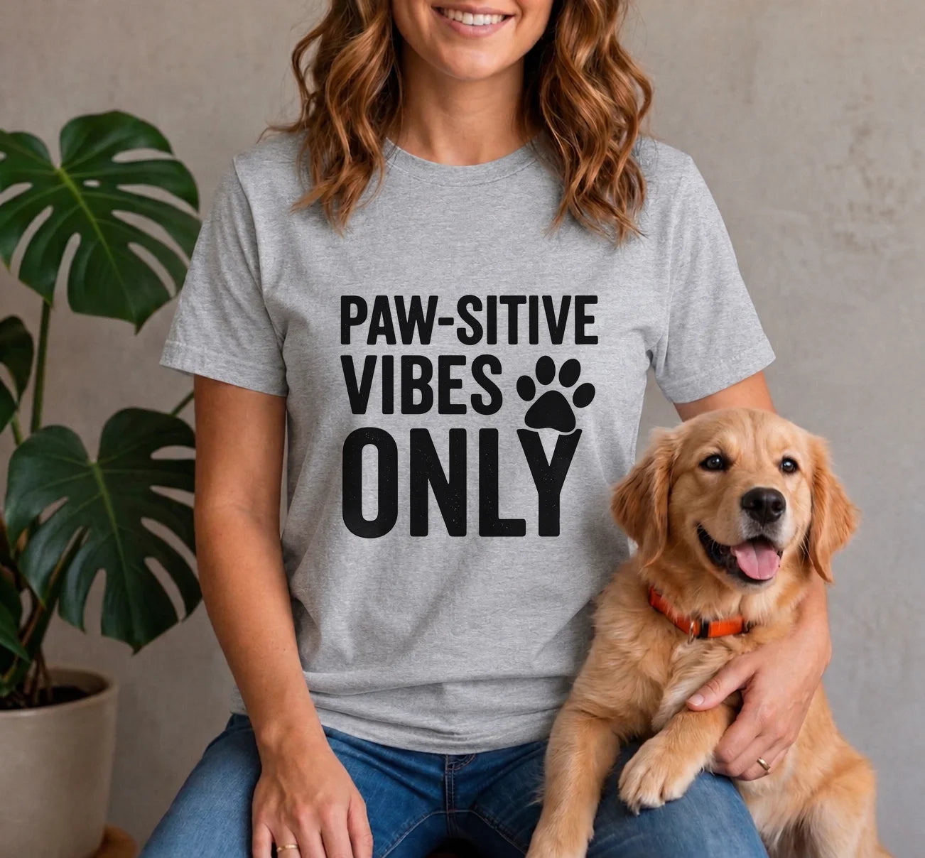 Pawsitive Vibes Only Shirt