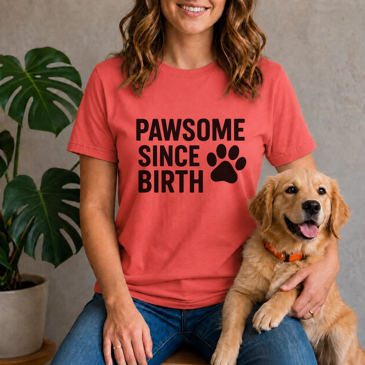 Pawsome Since Birth Shirt