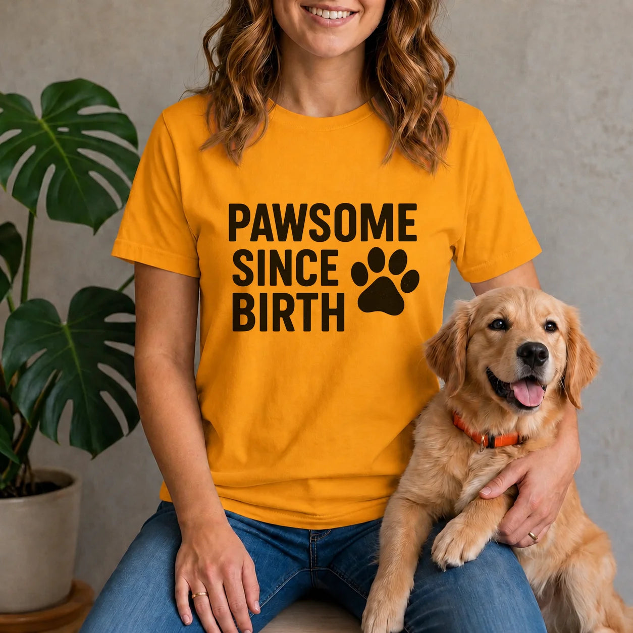Pawsome Since Birth Shirt