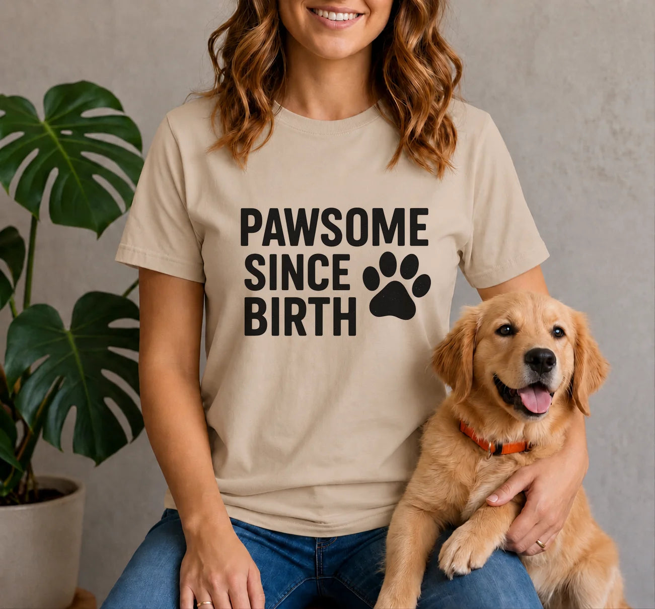Pawsome Since Birth Shirt