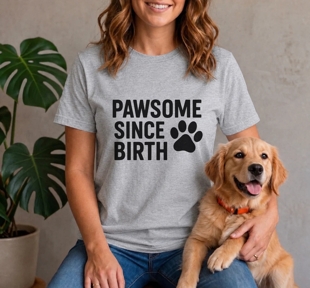 Pawsome Since Birth Shirt