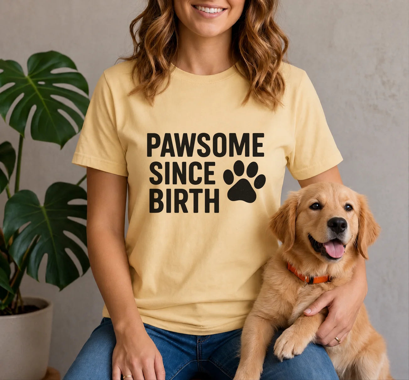 Pawsome Since Birth Shirt