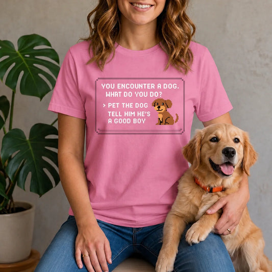 Pixel Dog Shirt