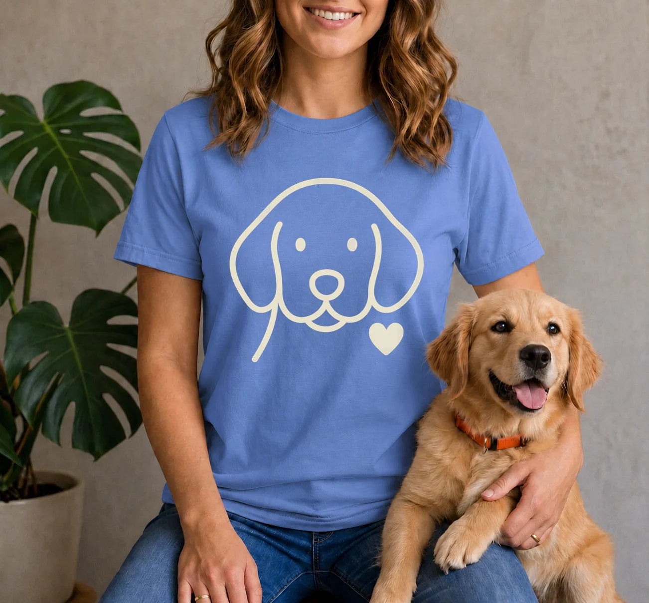 Golden Love Silhouette Shirt