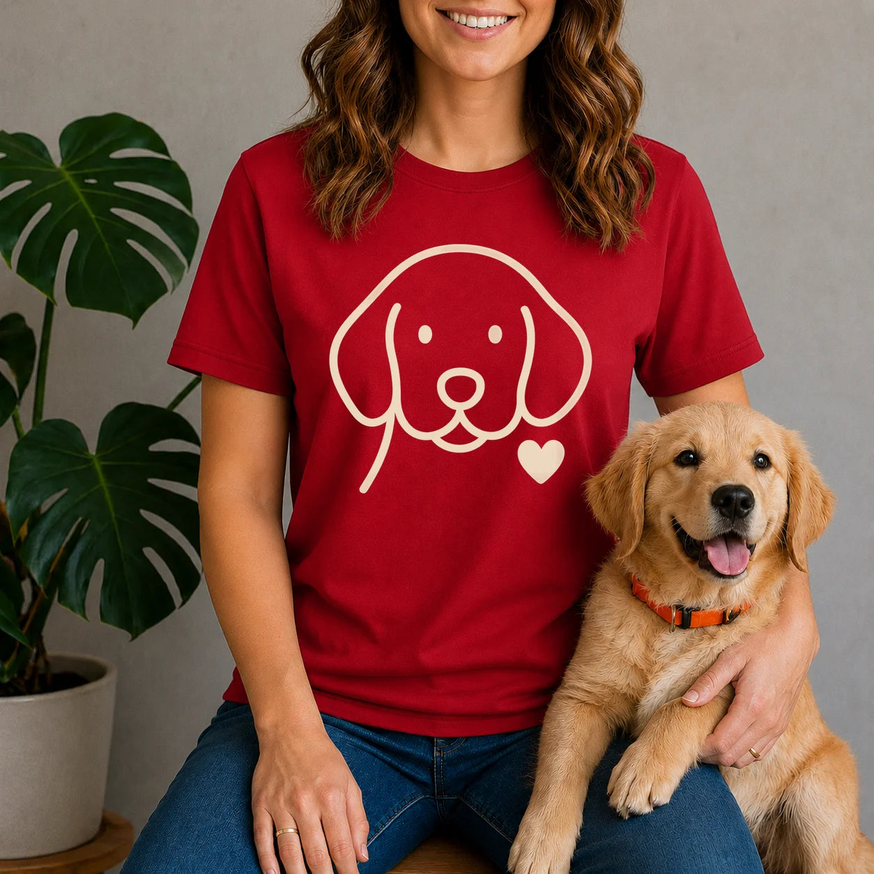Golden Love Silhouette Shirt