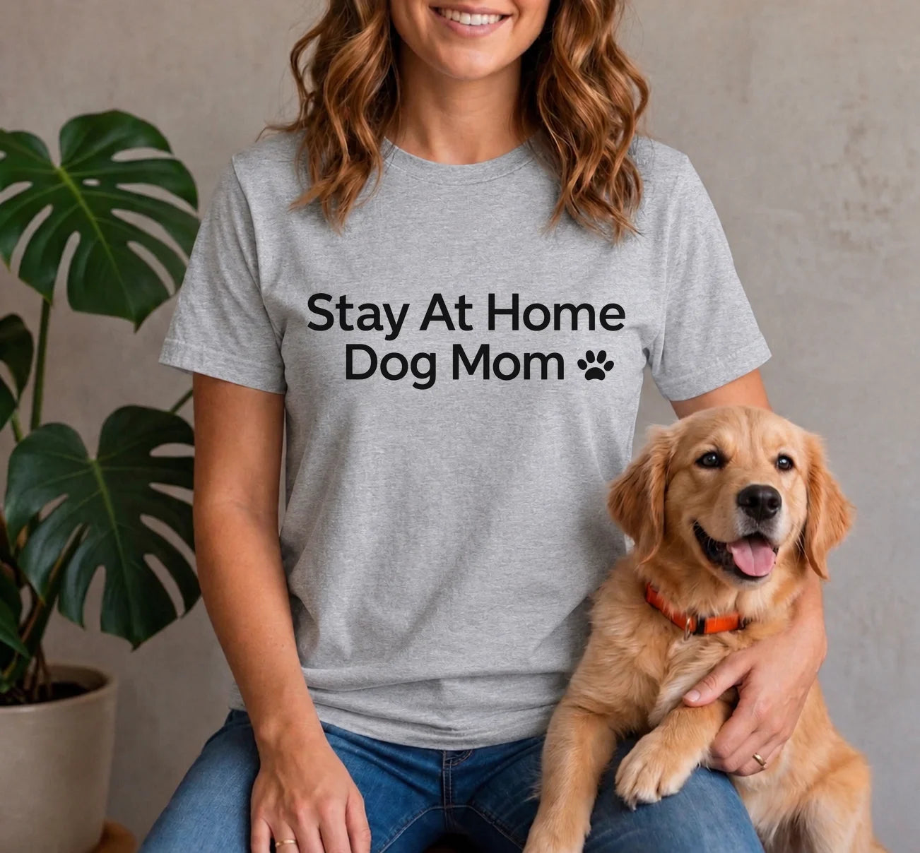 Stay at Home Dog Mom Shirt