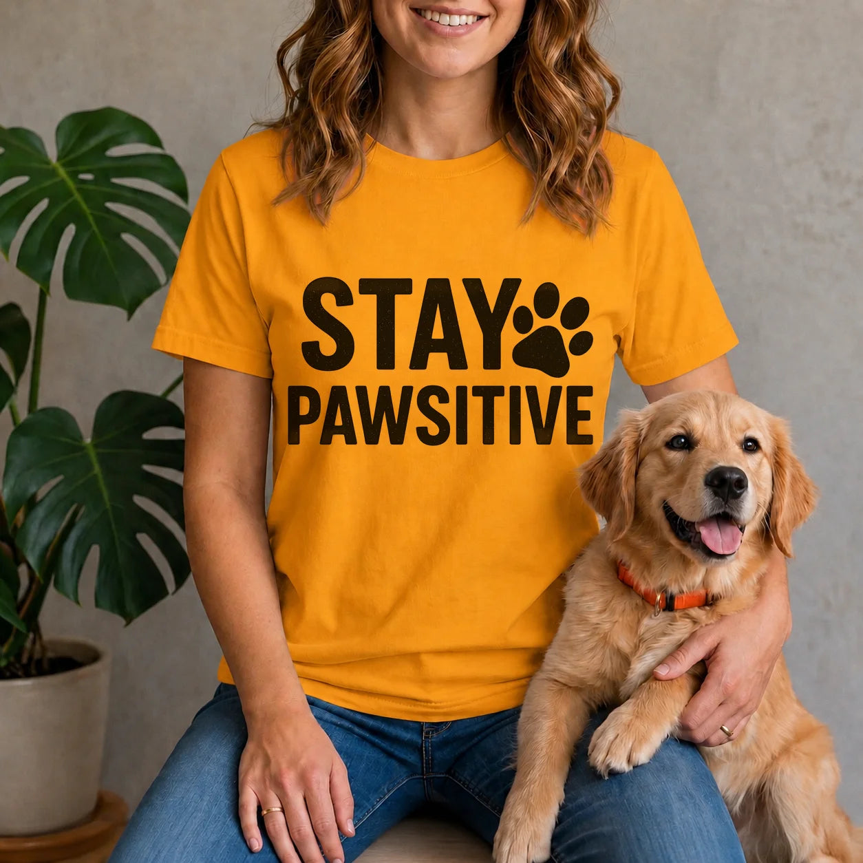 Stay Pawsitive Shirt