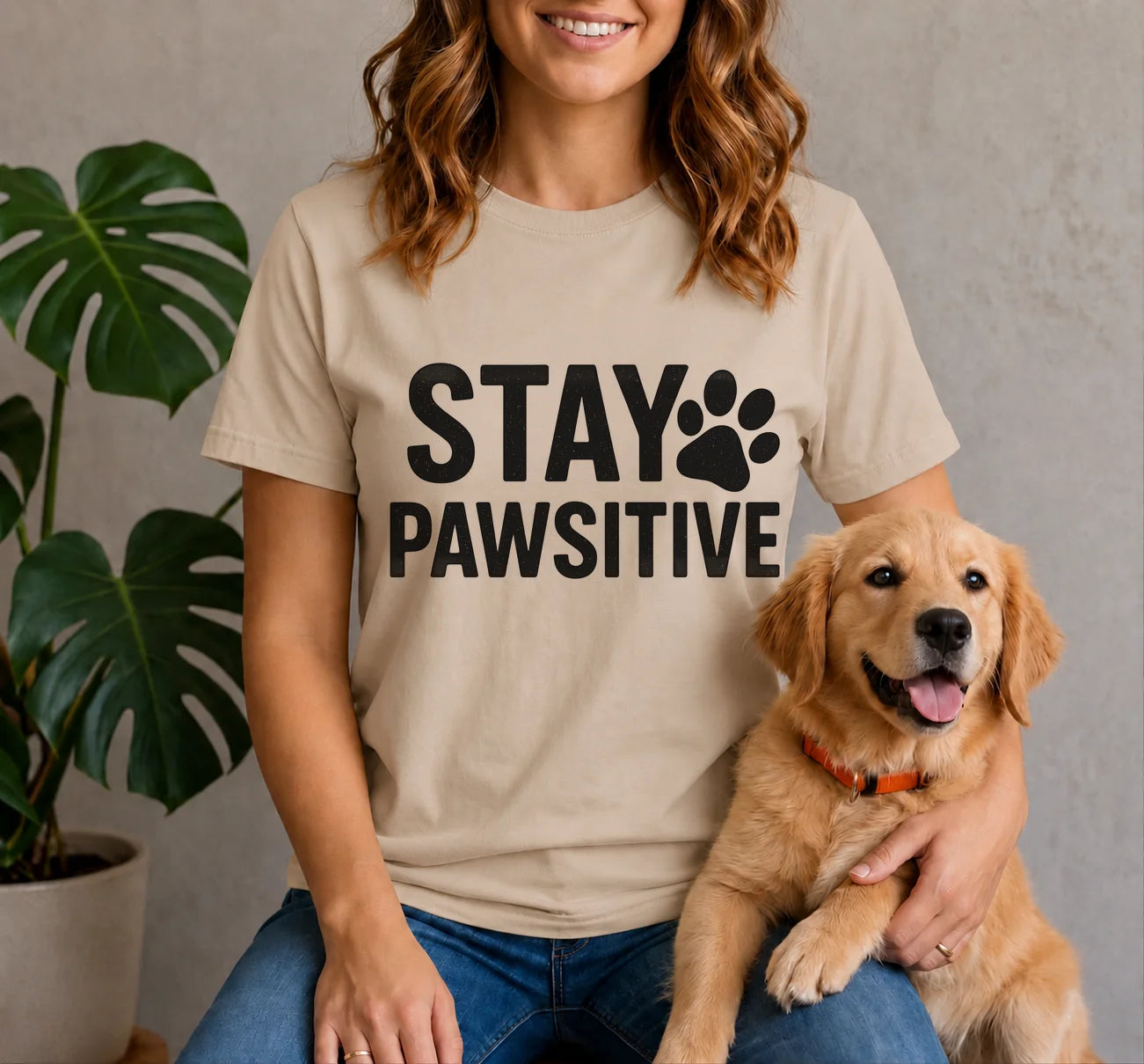 Stay Pawsitive Shirt