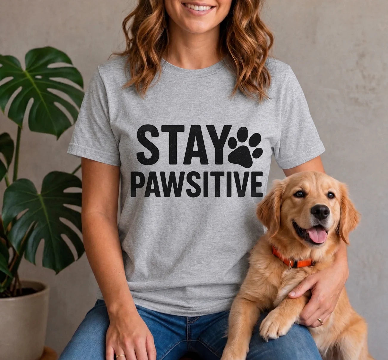 Stay Pawsitive Shirt