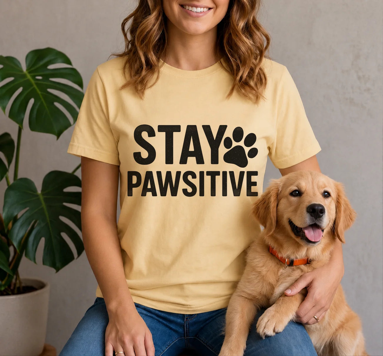 Stay Pawsitive Shirt