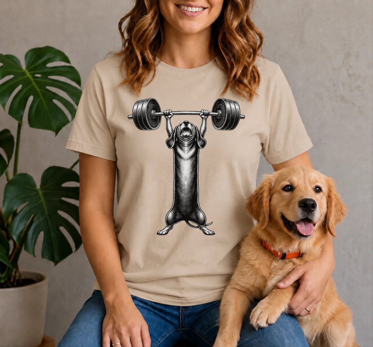 Strong Weiner Dog Shirt