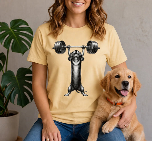 Strong Weiner Dog Shirt