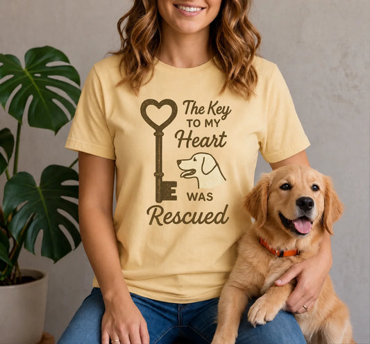 The key to my heart was rescued Shirt