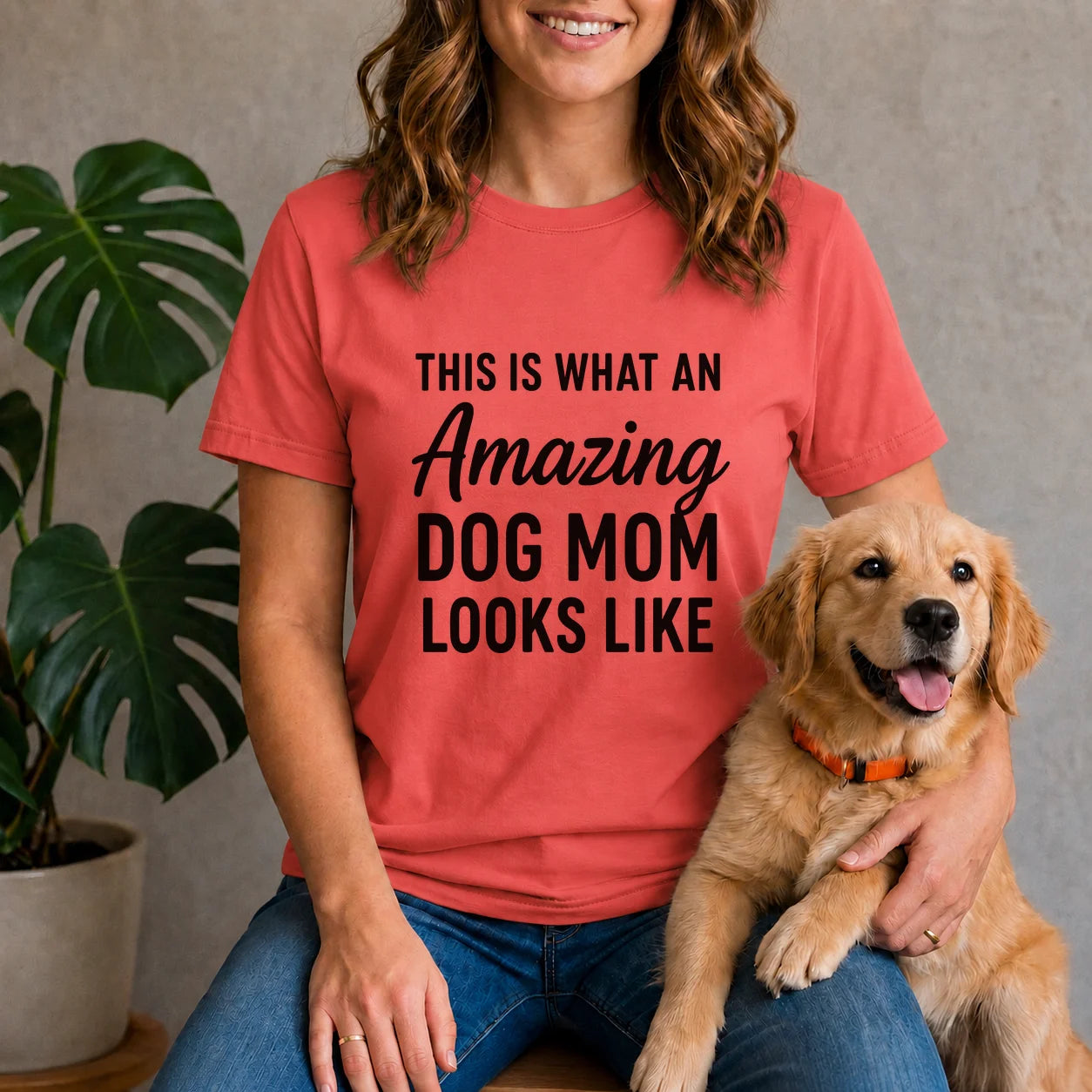 This is what an amazing dog mom looks like Shirt