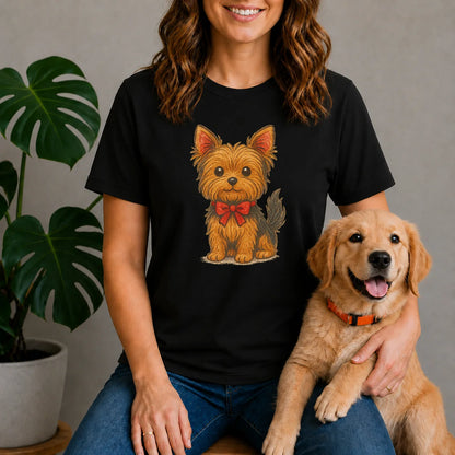 Yorkie Bow Shirt