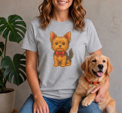 Yorkie Bow Shirt